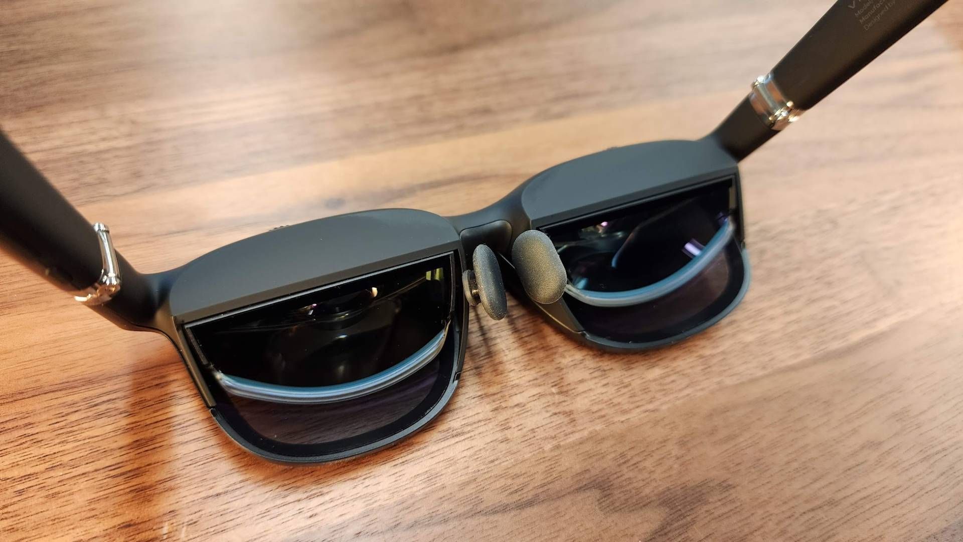 VITURE One XR Glasses come with four swappable nose pads so users can find the perfect fit. (Courtesy: MMORPG.com)